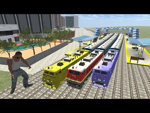 La nueva estación de tren de Franklin en Indian Bikes Driving 3D