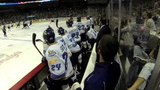 Toledo Walleye BenchCam May 26 Game Winning OT Goal (5/26/15)