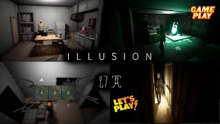 幻覚 / ILLUSION ★ Gameplay \u0026 100% Walkthrough ★ PC Steam Quest puzzle Horror game 2022