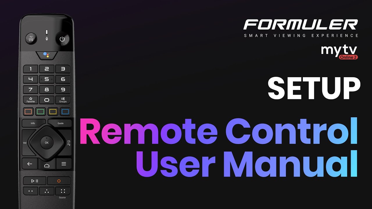 Remote Control User Manual Youtube