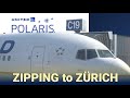 Zipping to Zürich in United Polaris Business Class - Boeing 767 Edition