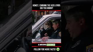 Did you know THIS about HONEY, I SHRUNK THE KIDS (1989)? Fact 1