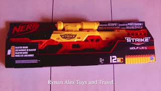 NERF - Alpha Strike Wolf LR-1 Unboxing and Garden Test