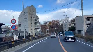 MOVING JAPAN【road trip】KANAGAWA JAPAN【moving car】KANAGAWA-KEN【back road】 KAWASAKI-SHI  SUGAO