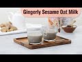 Quick & Easy Gingerly Sesame Oat Milk | Healthy Drinks | UFC Velvet Oat Milk