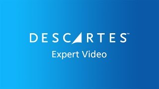 Expert Video: Descartes Routing Mobile \u0026 Telematics with Al de la Vega