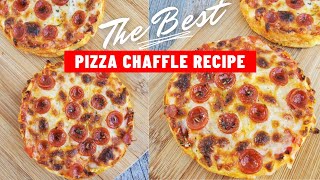 The Best Pepperoni Pizza Chaffle Recipe