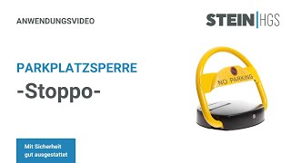 Solar-Parkplatzsperre -Stoppo-