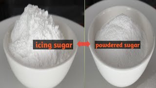 ፓውደርድ እና አይሲግ ስኳር አዘገጃጀት/how to make powdered sugar and icing sugar at home/Ethiopia