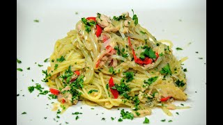 鮪魚洋蔥義麵  / Spaghetti con tonno e cipolle / Spaghetti with tuna and onions