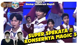 Dibuat takjub sama MAGIC5 di Konser Raya 3 Dekade Indosiar. Spektakuler !!