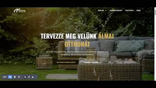 Hemma Studio -weboldal tervezés