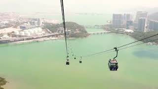 AMAZING CABLE CAR,to BUDDHA statue  Long ping 360 HONGKONG