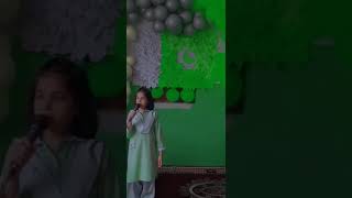 Hoor ul Ain Speech on independence day of pakistan