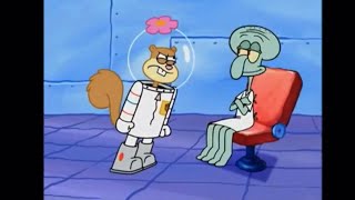 Squidward Kicks Sandy