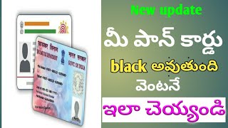 PAN Card new update /మీ పాన్ కార్డు బ్లాక్ అవుతుంది వెంటనే ఇలా చెయ్యండి 2023