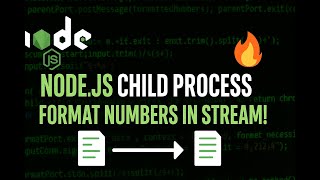 130. Node.js Child Process Tutorial – Format & Save Data Using Spawn and Streams