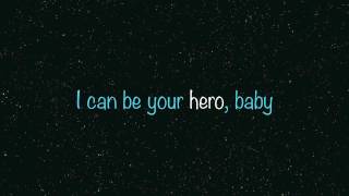 Enrique Iglesias - HERO - Lyrics On Screen