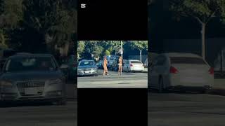 ❌⛔ Dangerous street in Los Angeles Part 197 #shortsfeed #funny #shorts #usa #travel #4k #losangeles