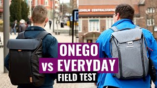 PGYTECH OneGo vs PEAK DESIGN Everyday: FIELD TEST!