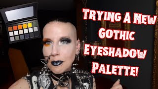 Trying A New Gothic Eyeshadow Palette | Madame Absinthe