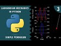 Simulate + Animate Simple Pendulum in Python