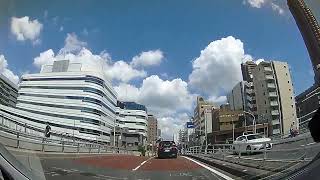 [drive japan]東京 都道50号線 新大橋通り 水天宮-西大島Part.2 (Tokyo Chuo-Koto Part.2)