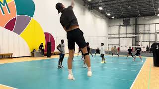 Volleydome Men's Winter League 2025 | Week 1, Black \u0026 Yellow vs Volleyball Baddies, Set 1