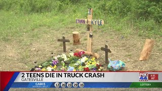 Two Gatesville teens die in weekend crash