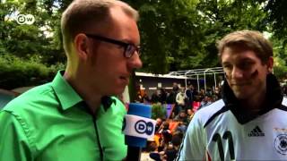 WM-Biergarten in Hamburg | Euromaxx - Der WM-Reporter