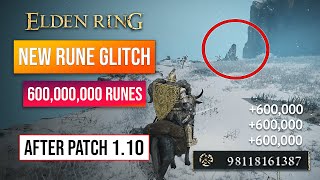 Elden Ring Rune Farm | New Rune Glitch After Patch 1.10! 600K Runes Per Minute!