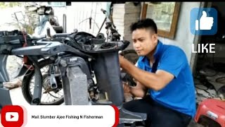 YAMAHA 30HP | Full Service, Tukar Dummper Bush, Pivot Shaft Bush, Body Bush dan lain² Spare Parts