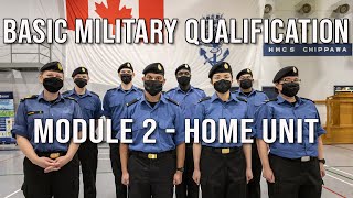 Basic Military Qualification Module 2 at Naval Reserve Home Unit