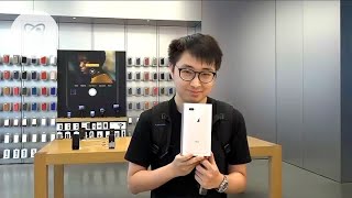iPhone 8開賣墟冚不再　30職員恭迎4位貴客攞機