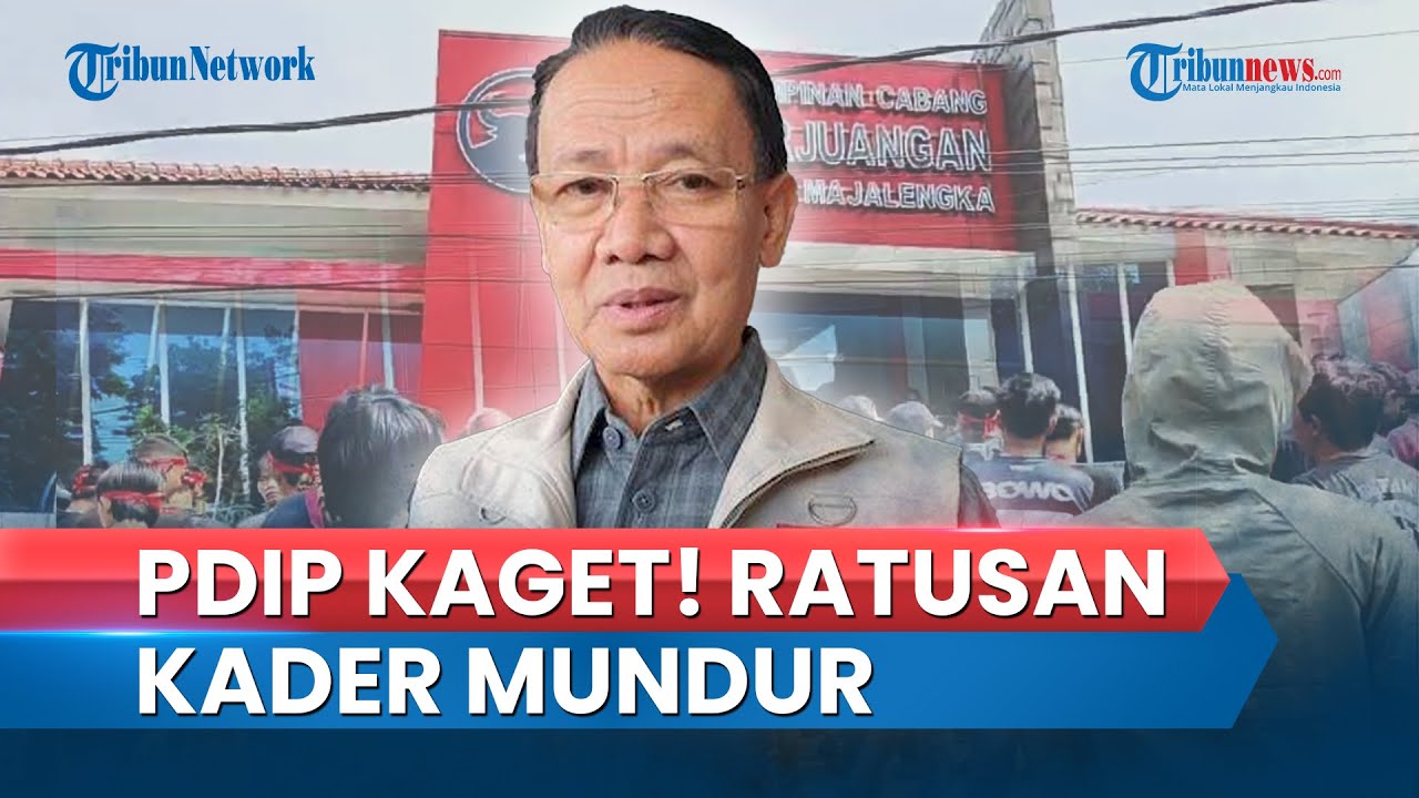 REAKSI Ketua DPC PDIP Majalengka Seusai Ratusan Kader Mundur Ikuti ...