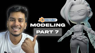 Character Modeling in Blender: Necklace Modeling | Blender 4.2 Tutorial for Beginners