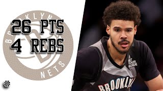 Cam Johnson 26 pts 4 rebs vs Magic 24/25 season