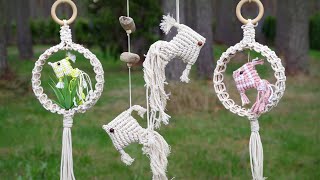 3D Macrame Fish Tutorial 🐟 Beach House Decor DIY