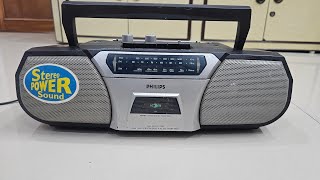 Philips RR485 STEREO RADIO CASSET RECORDER 9023321435#