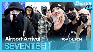 SEVENTEEN, Incheon International Airport ARRIVAL