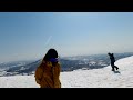 2023 4 3山頂 4月の雪