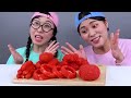 spicy fire chicken noodles mukbang dona