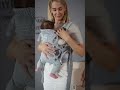 How to - carry a newborn in a Babybjörn baby carrier Harmony