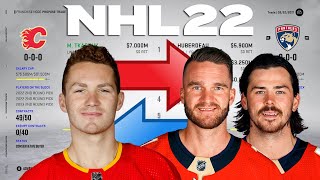 NHL 22 - TKACHUK FOR HUBERDEAU & WEEGAR TRADE SIMULATION
