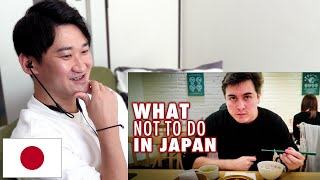 Japanese Reacts to "12 Things NOT to do in Japan" by Abroad in Japan