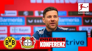 PK mit Xabi Alonso vor Borussia Dortmund 🆚 Bayer 04 Leverkusen | Bundesliga, 30. Spieltag