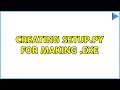 Creating setup.py for making .exe