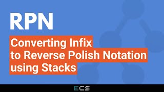Infix to Reverse Polish Notation (RPN) using Stacks
