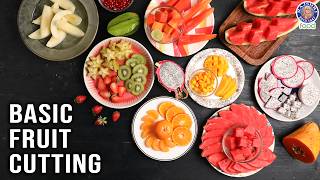 How to Cut Fruits Like a Pro | How To Slice Every Fruit | Easy Fruit Cutting Ide