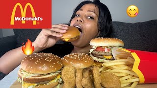 Let’s Eat McDonald’s😋|South African Mukbang🇿🇦✨